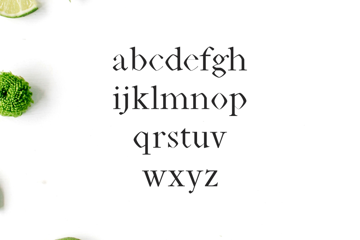 Janecia Font PNG with transparent background - Preview 2