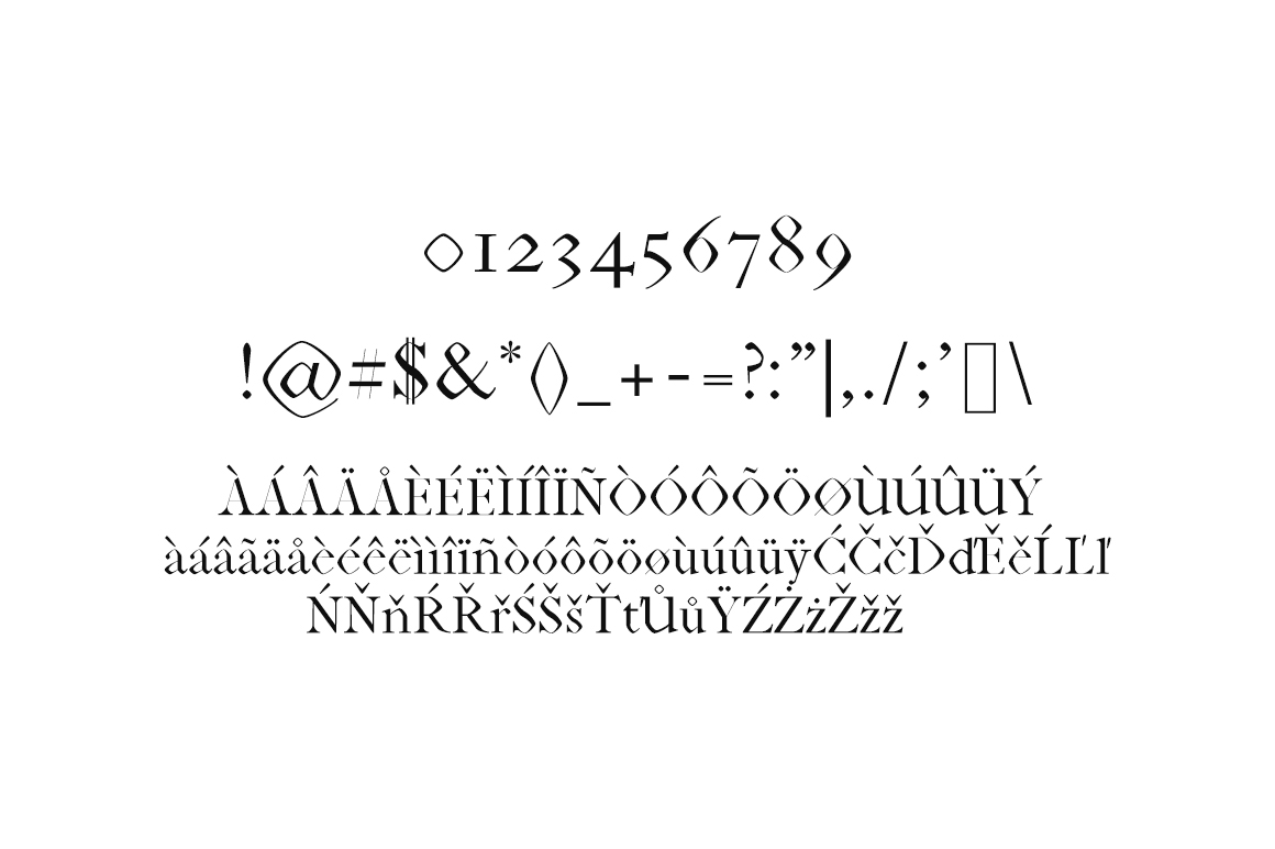 Janecia Font PNG with transparent background - Preview 3
