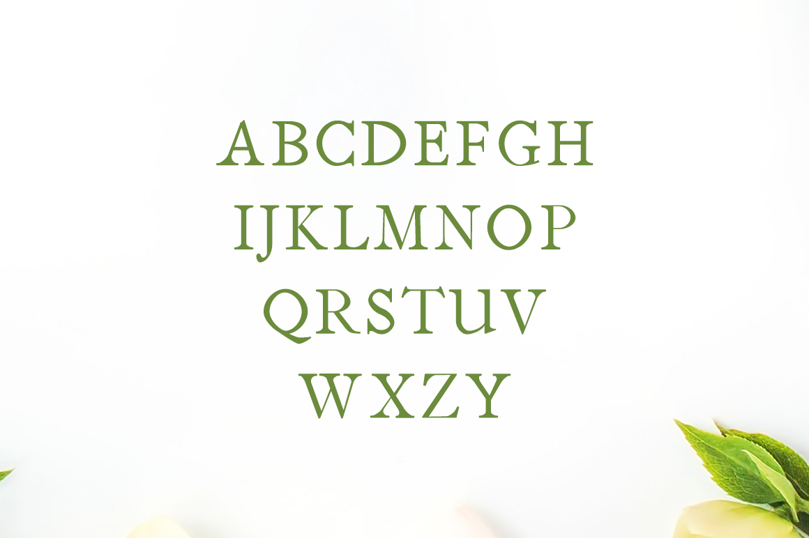 Jerricca Font PNG with transparent background - Preview 1
