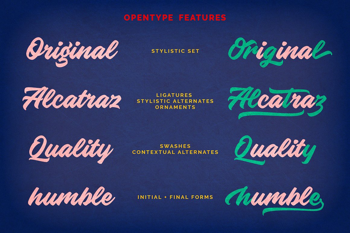 Knight Brush Font PNG with transparent background - Preview 4