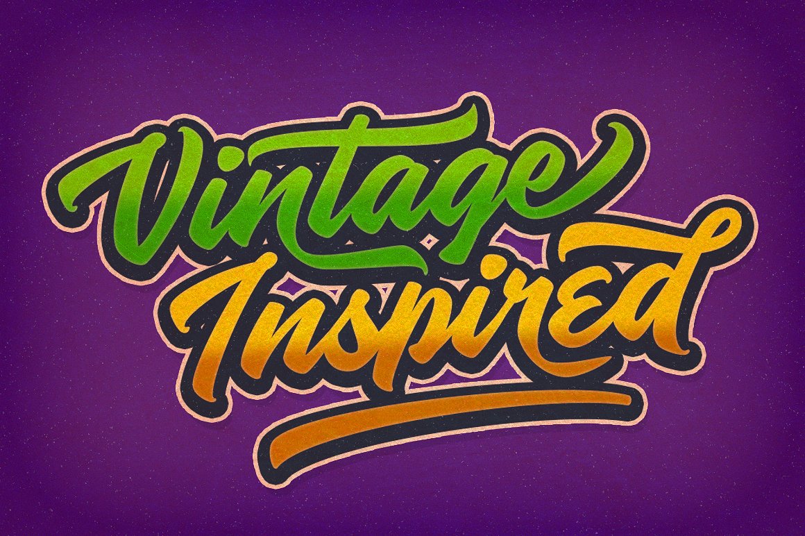 Knight Brush Font PNG with transparent background - Preview 1