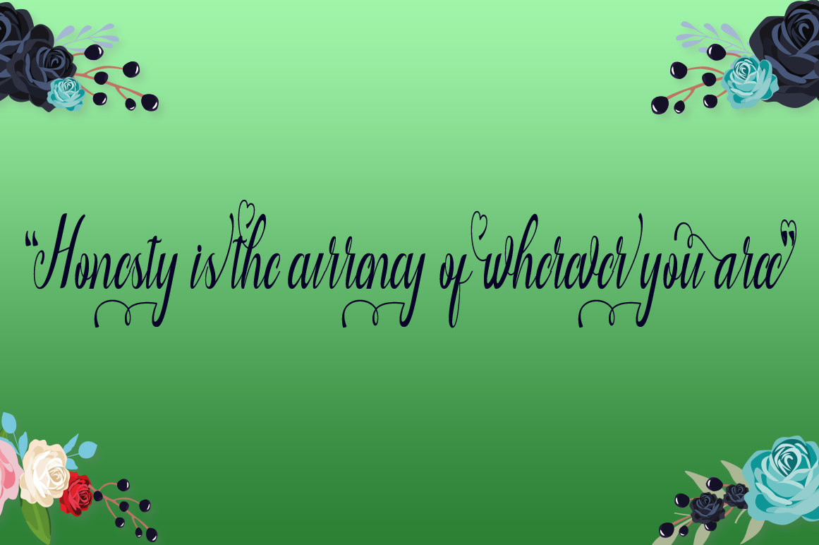 Lantakaju Font PNG with transparent background - Preview 4