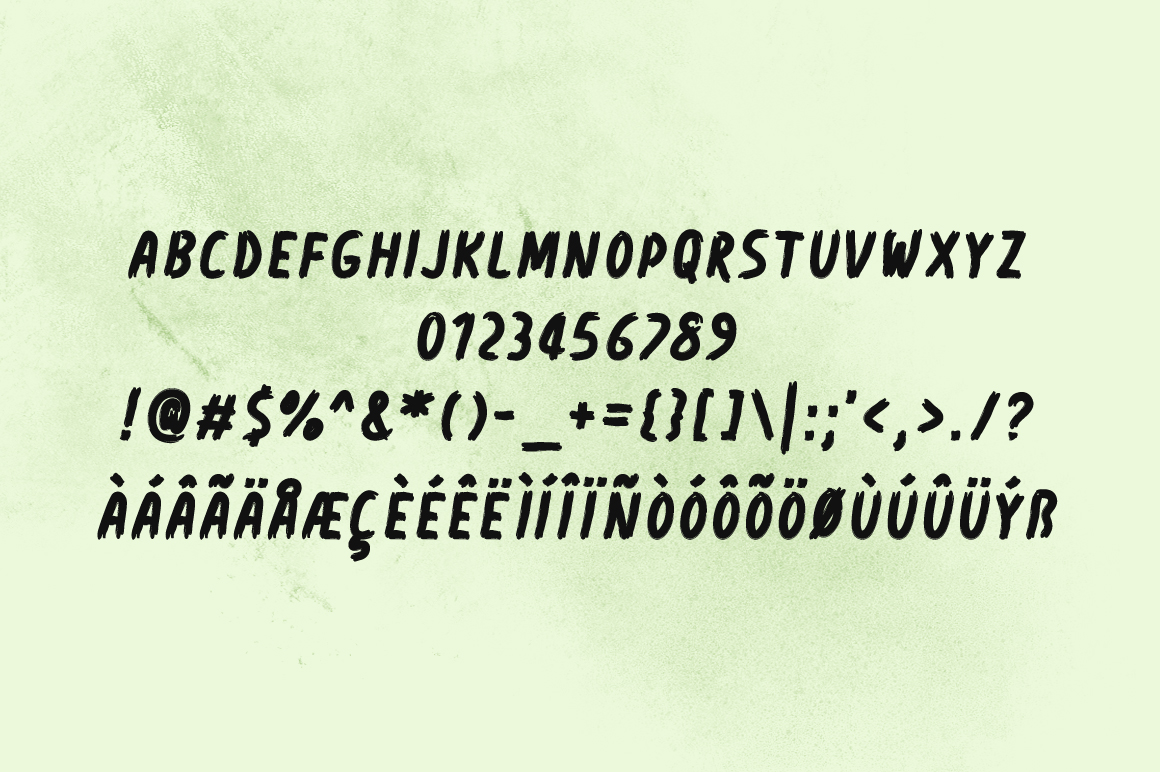 Nioxra Font PNG with transparent background - Preview 3