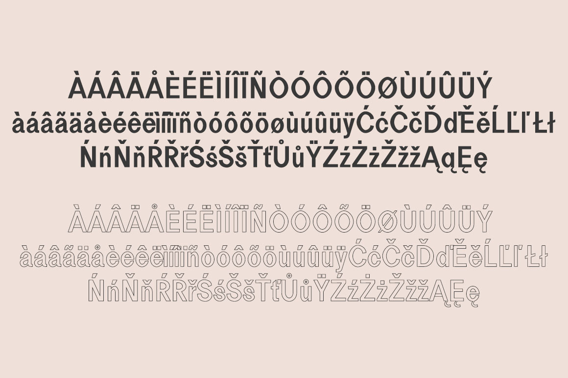 Perkin | Duo Font PNG with transparent background - Preview 5