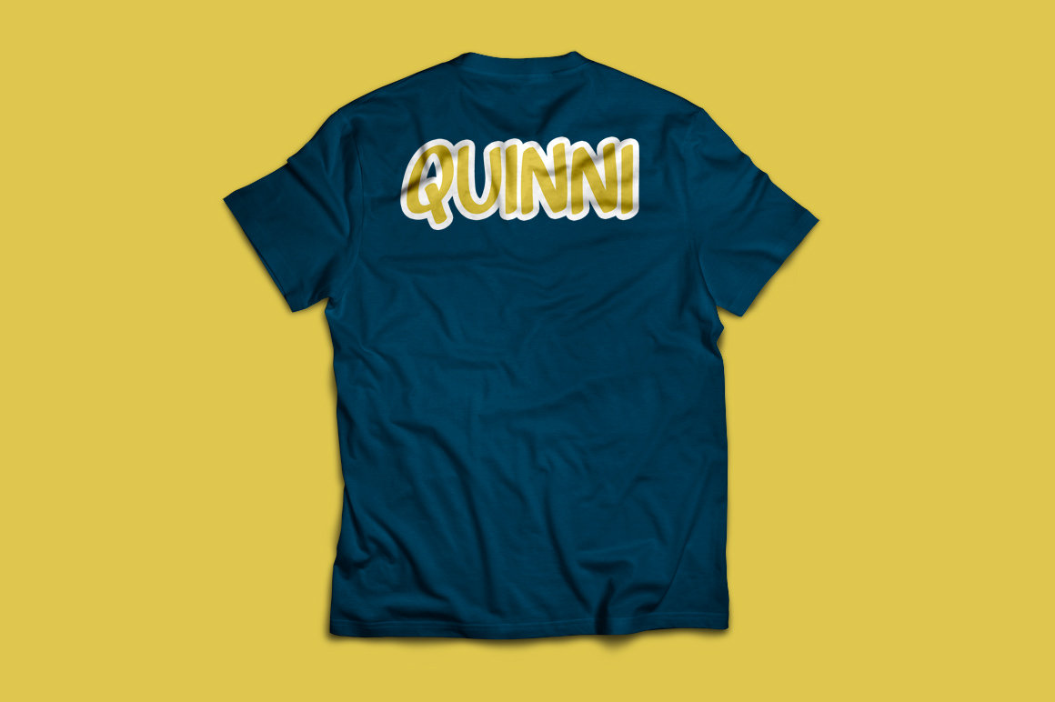 Quinni Font PNG with transparent background - Preview 2