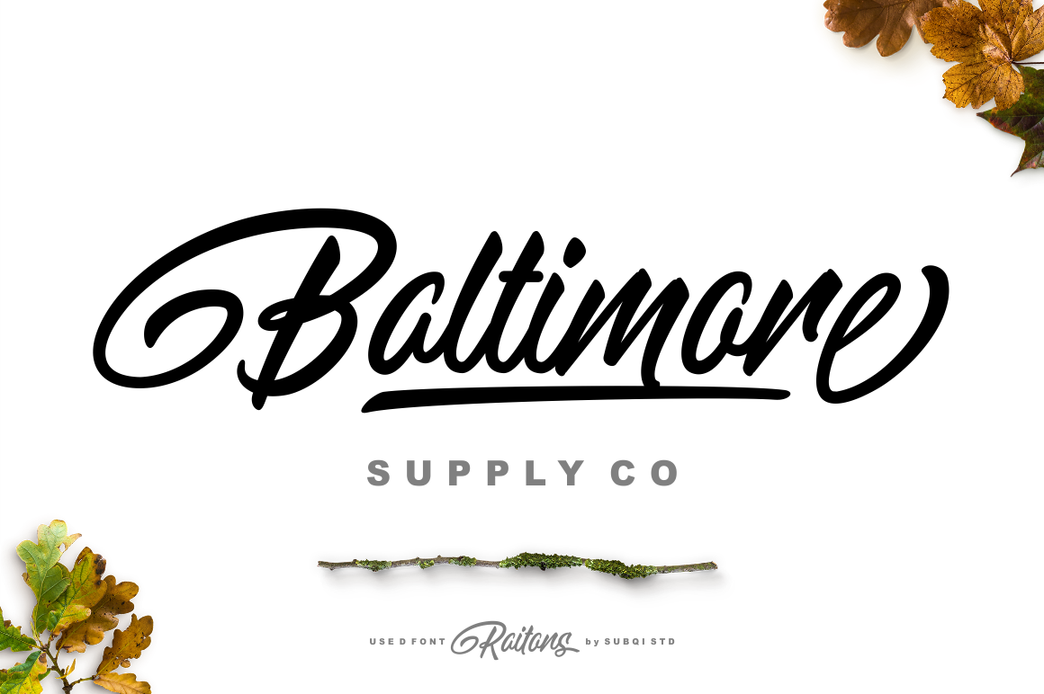Raitons Font PNG with transparent background - Preview 1