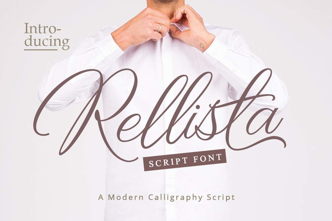 Rellista Script Script & Handwritten Font By Mercurial
