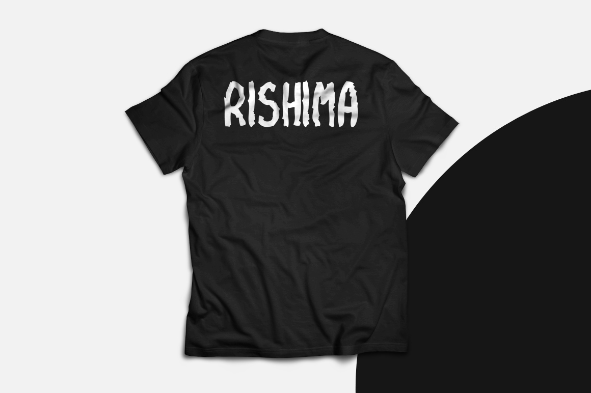 Rishima Tint Font PNG with transparent background - Preview 2