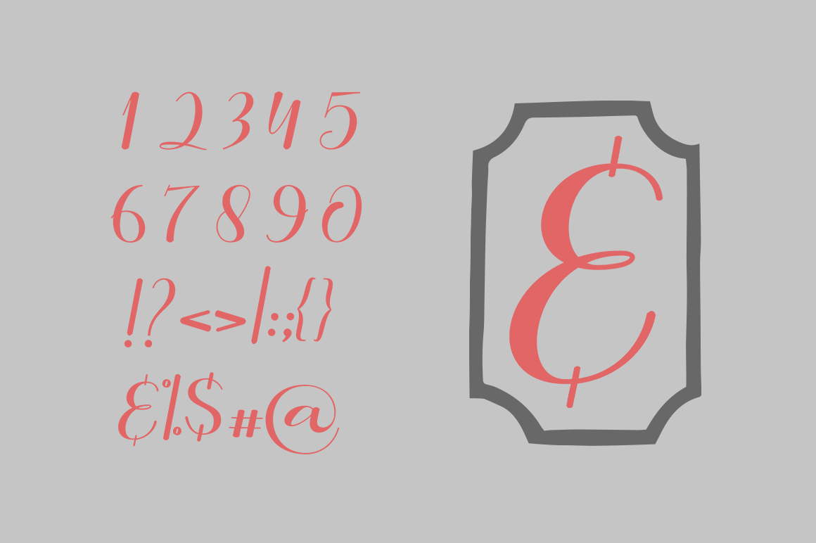 Rollent Font PNG with transparent background - Preview 2