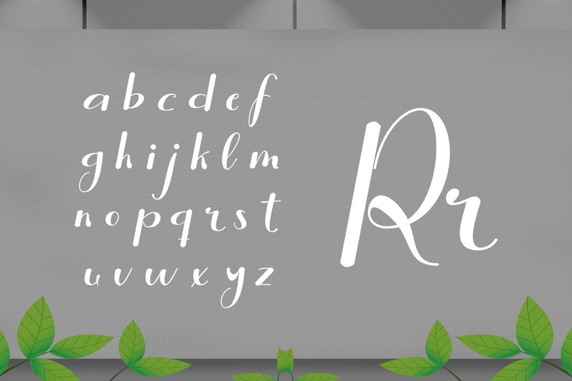 Rollent Font PNG with transparent background - Preview 4