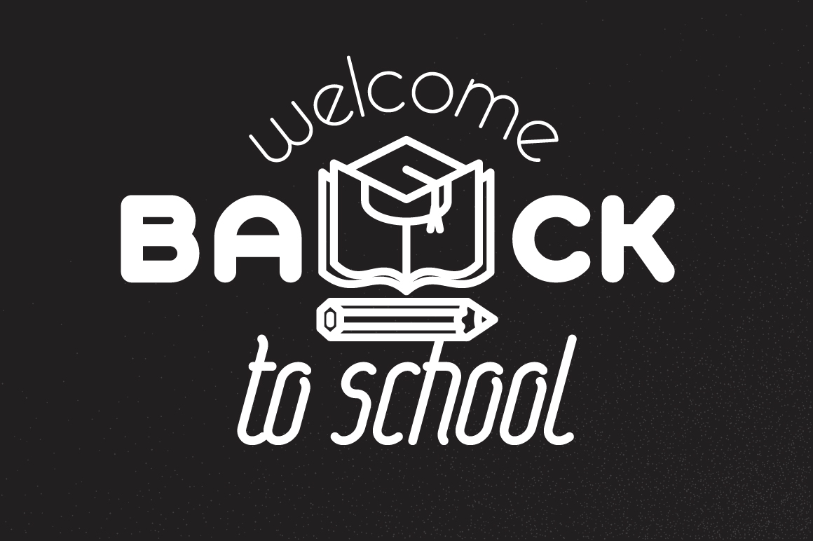 Round Compound Font PNG with transparent background - Preview 3