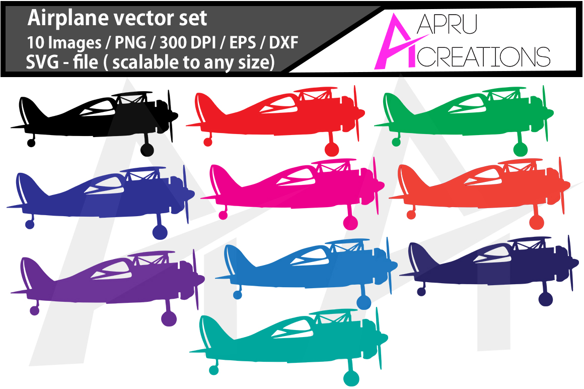 Airplane Vector Files Graphic by aparnastjp · Creative Fabrica
