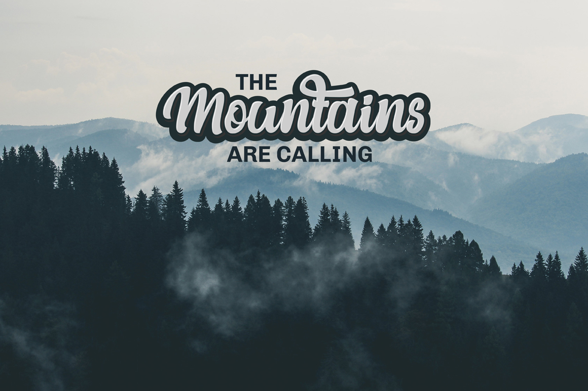 Alexandria Script Font - Preview 4
