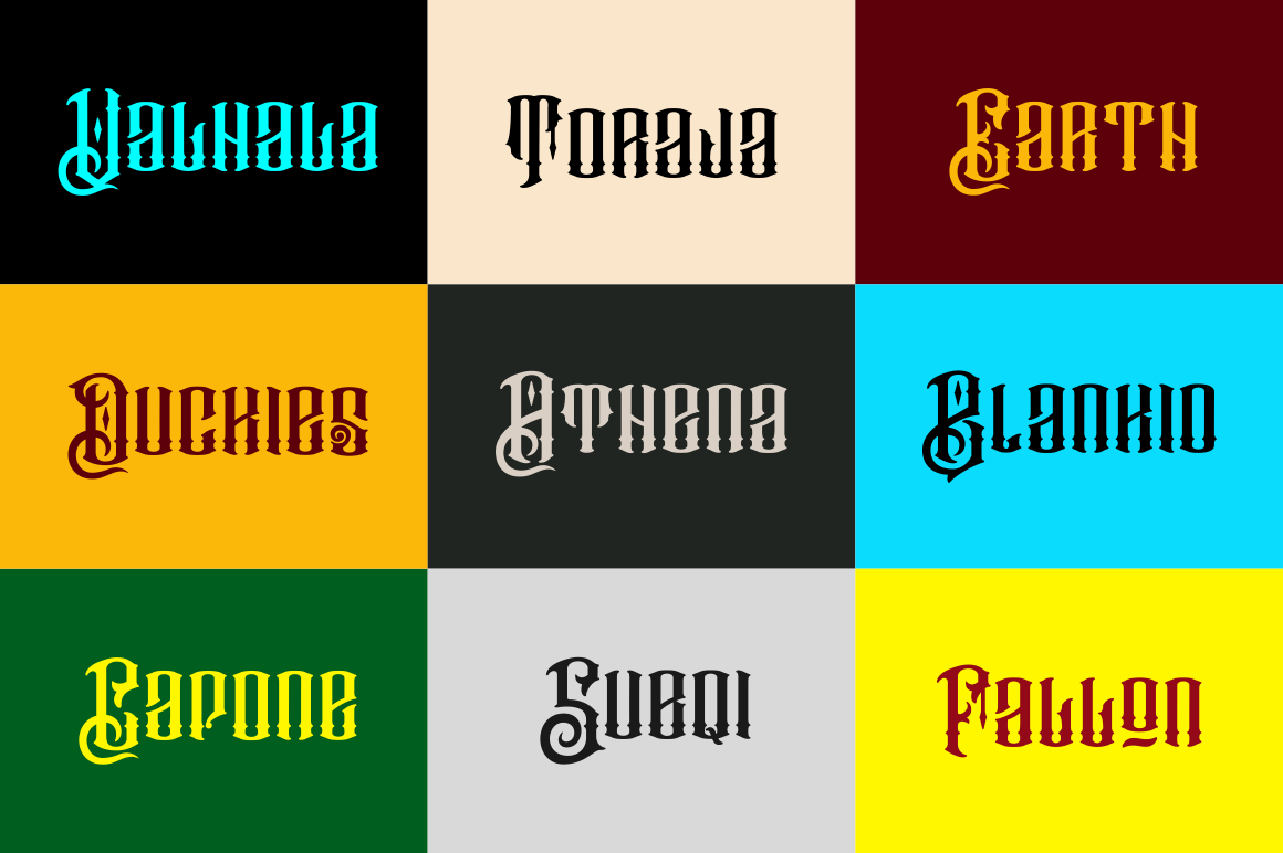 Barakah Font - Preview 2