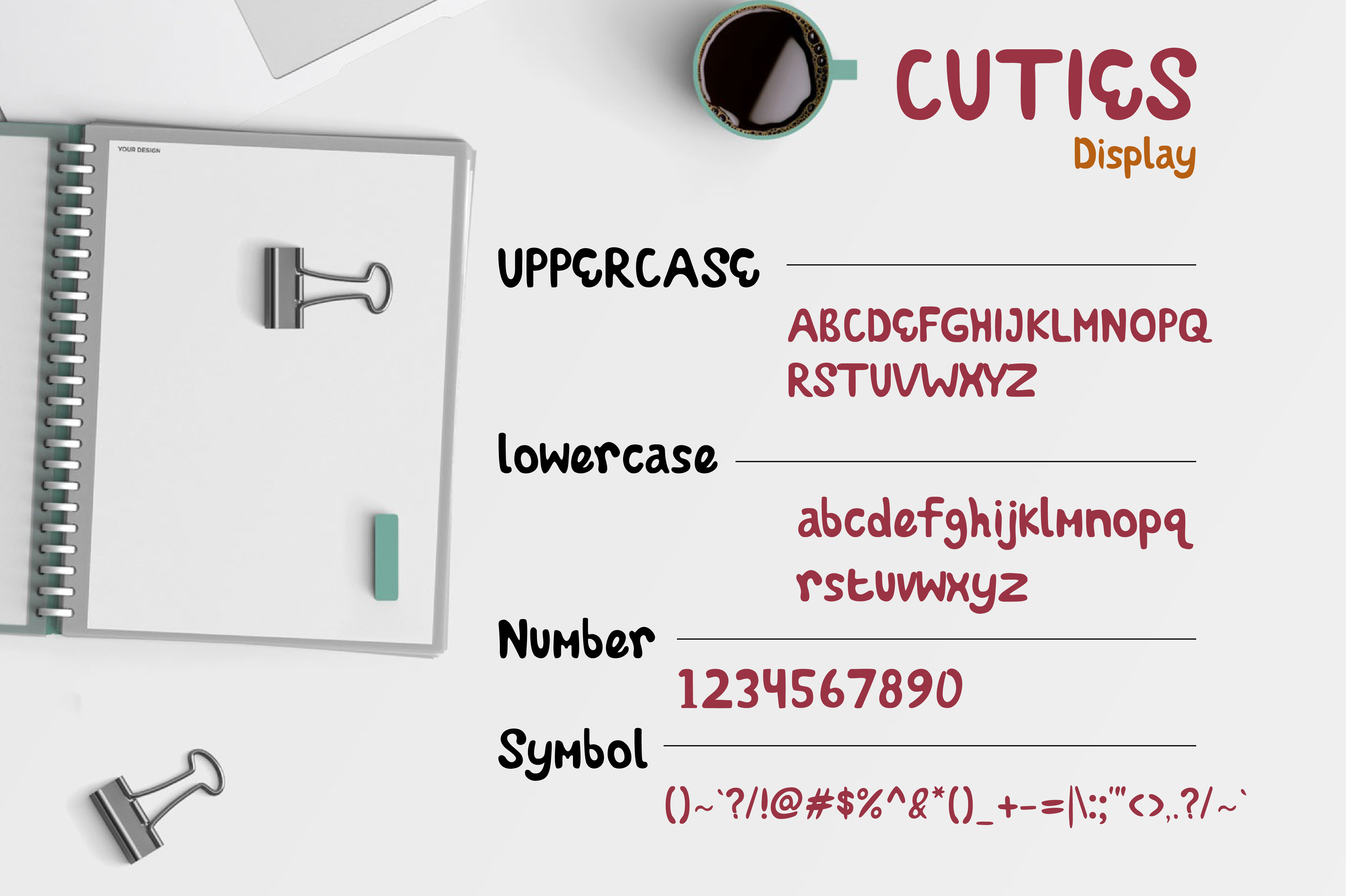 Cuties Font - Preview 1