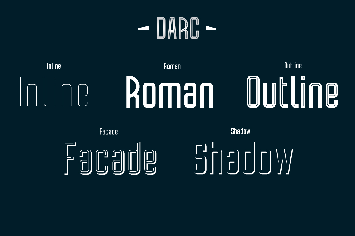 Darc Font - Preview 2
