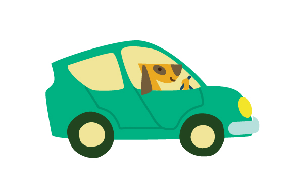 Dog Driving Car Dogs Craft Cut File By Creative Fabrica Crafts
