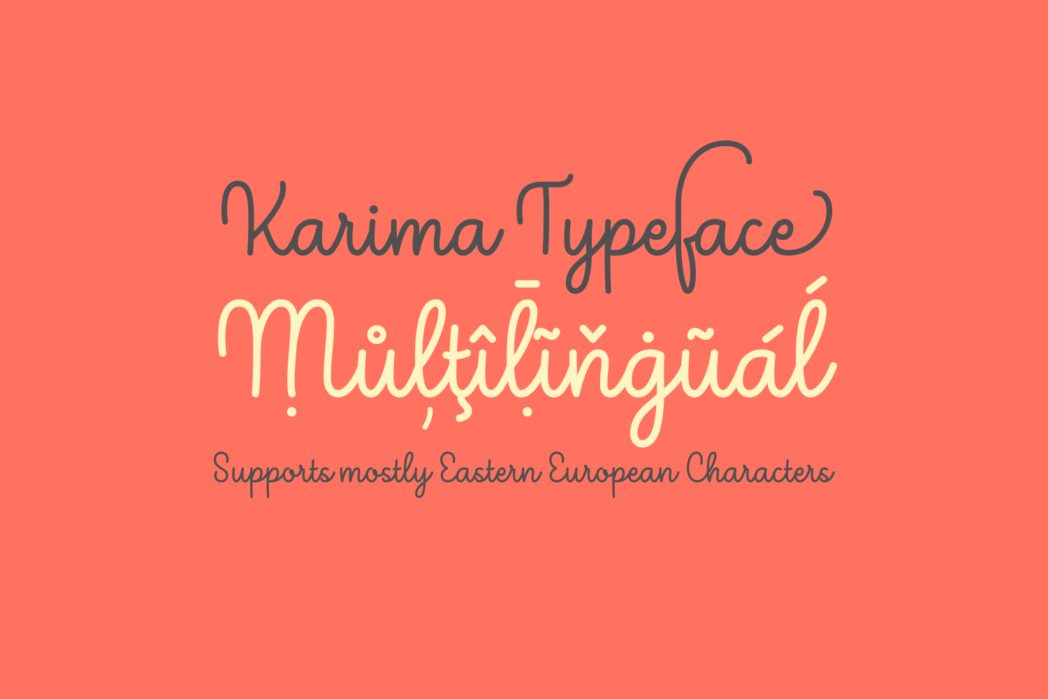 Karima Mono Font PNG with transparent background - Preview 2