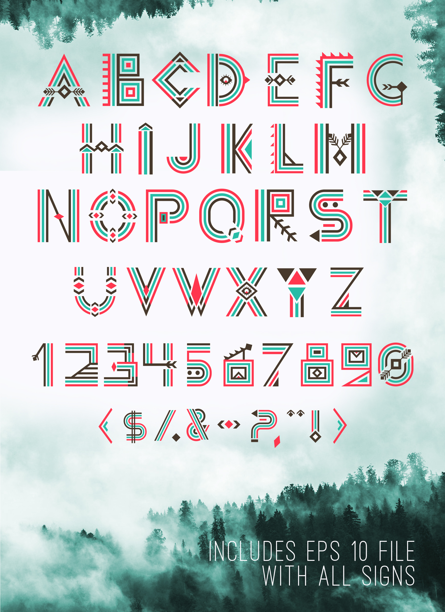 Aleut Font - Preview 2