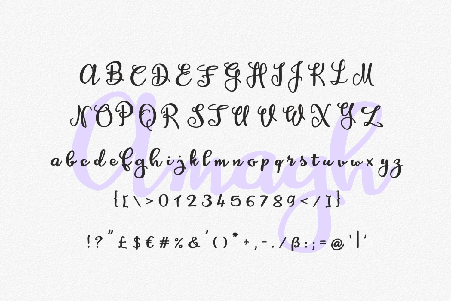 Amagh Font - Preview 2