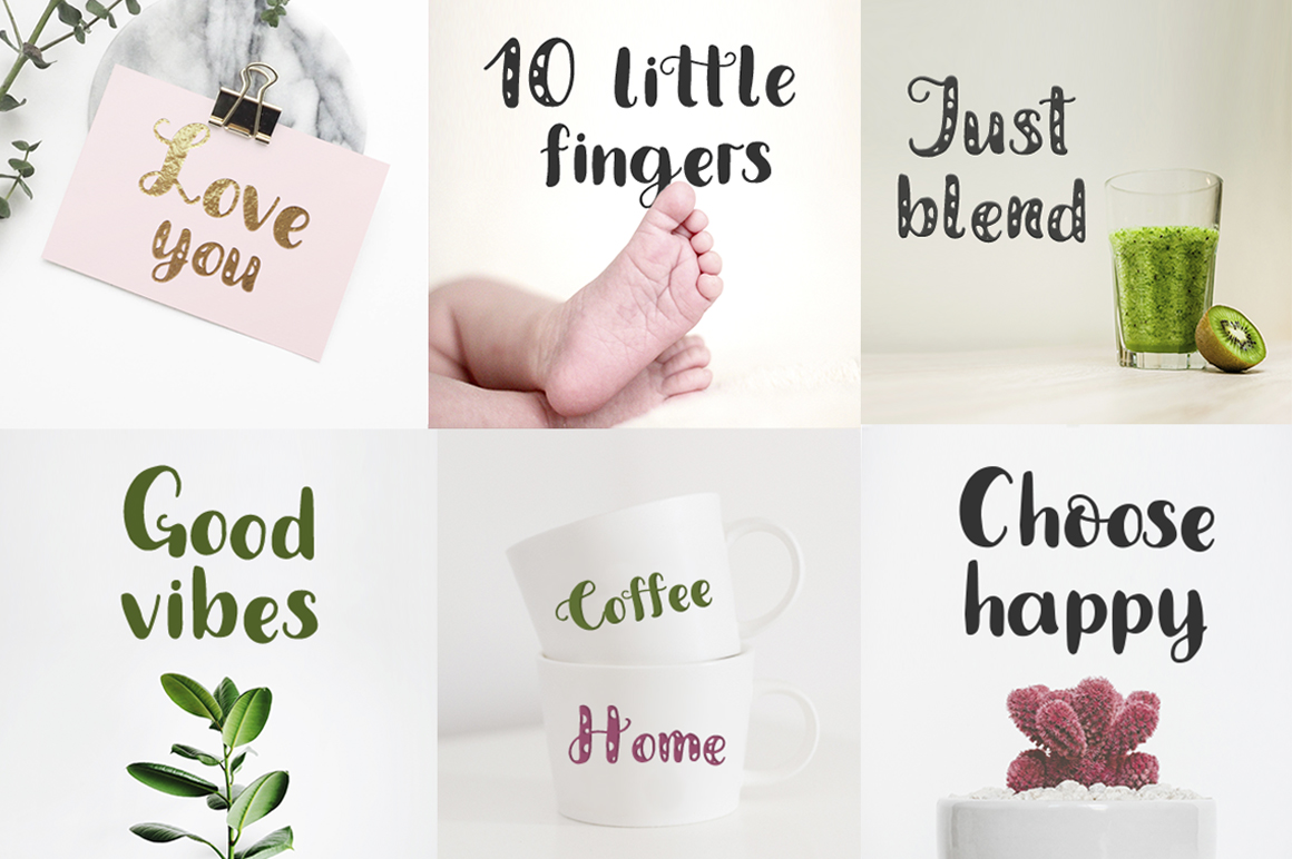 Amanita Font - Preview 2