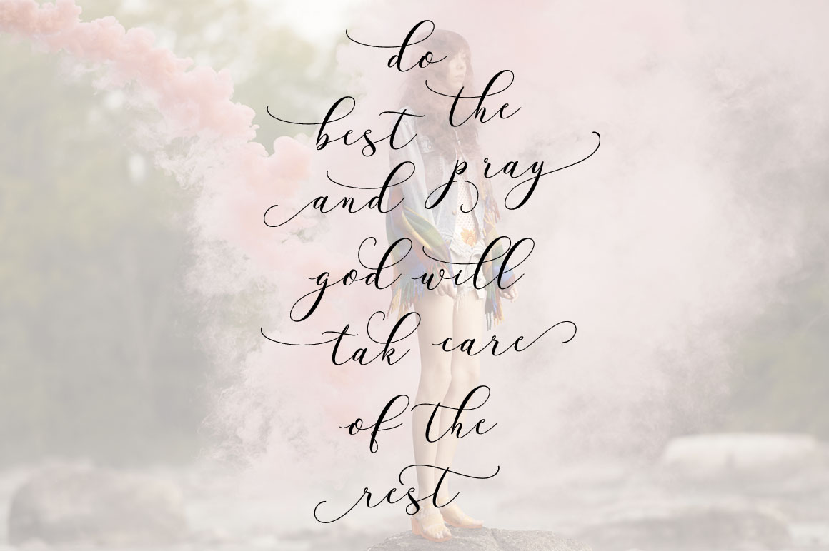 Amelia Script Font - Preview 1