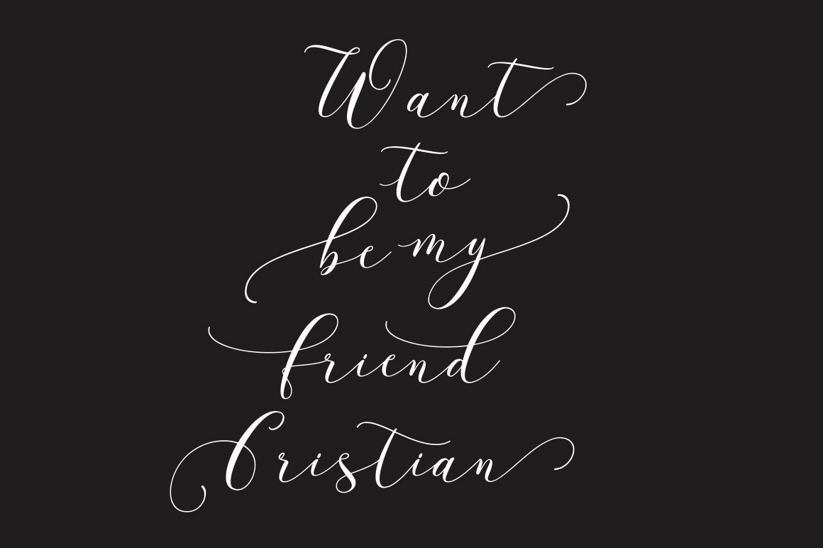 Amelia Script Font - Preview 2