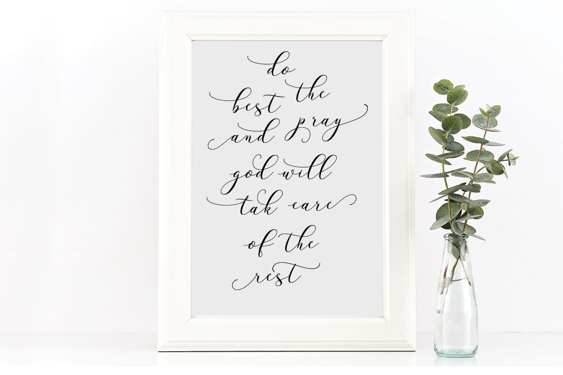 Amelia Script Font - Preview 4