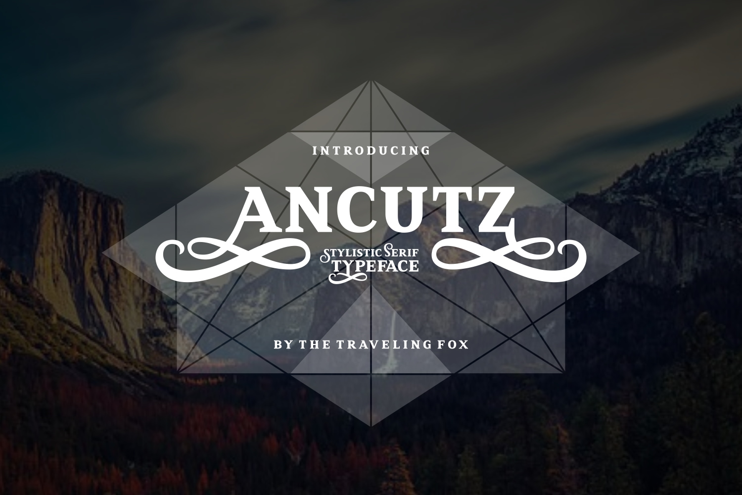 Ancutz Font - Preview 1