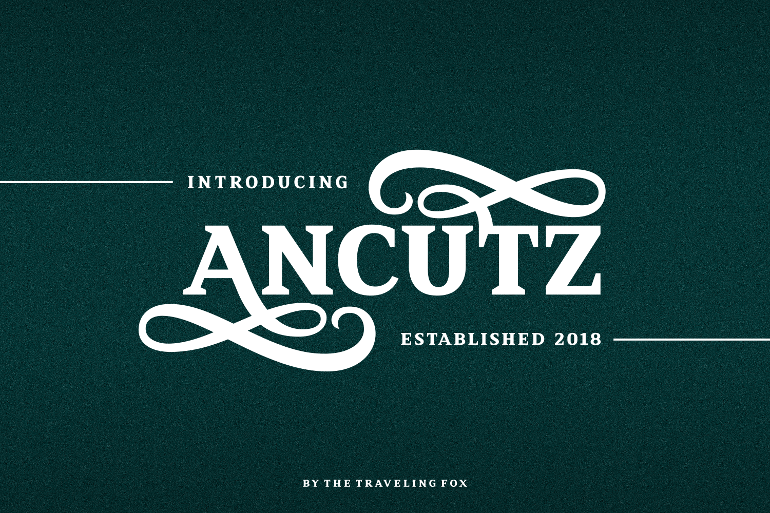 Ancutz Font - Preview 2