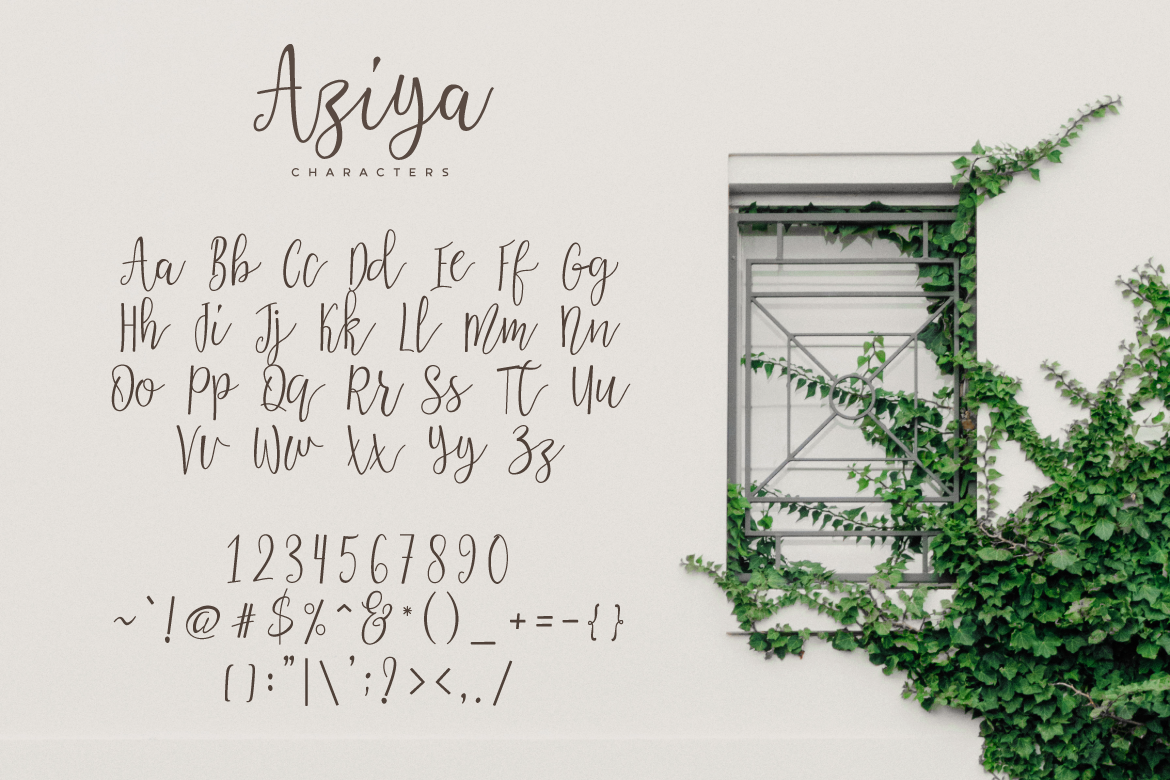 Aziya Font - Preview 4