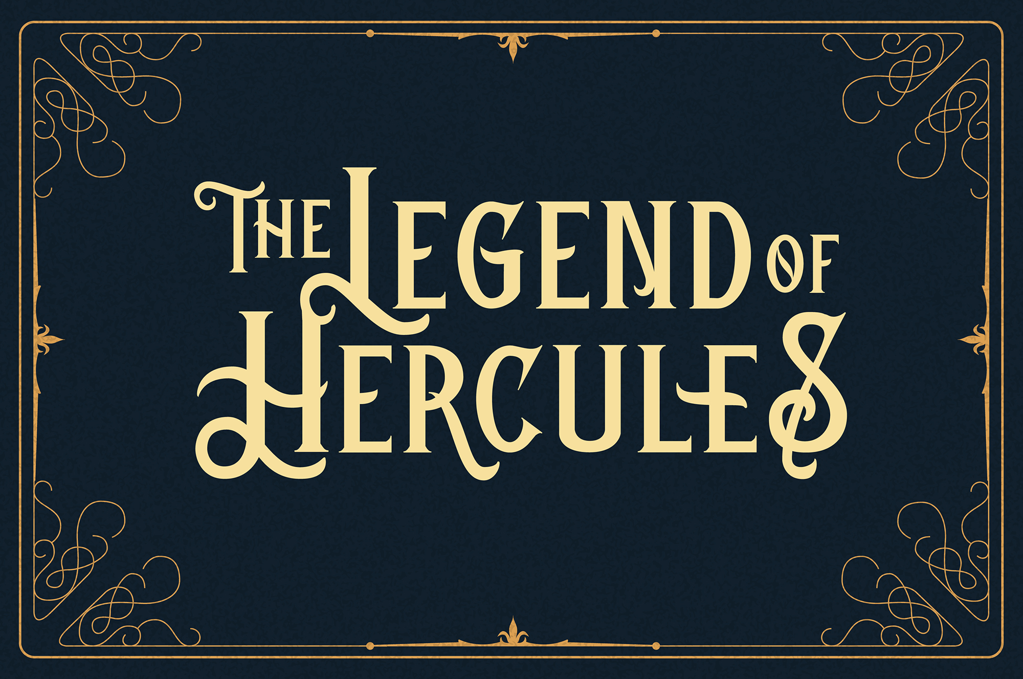 Black Django Font - Preview 3