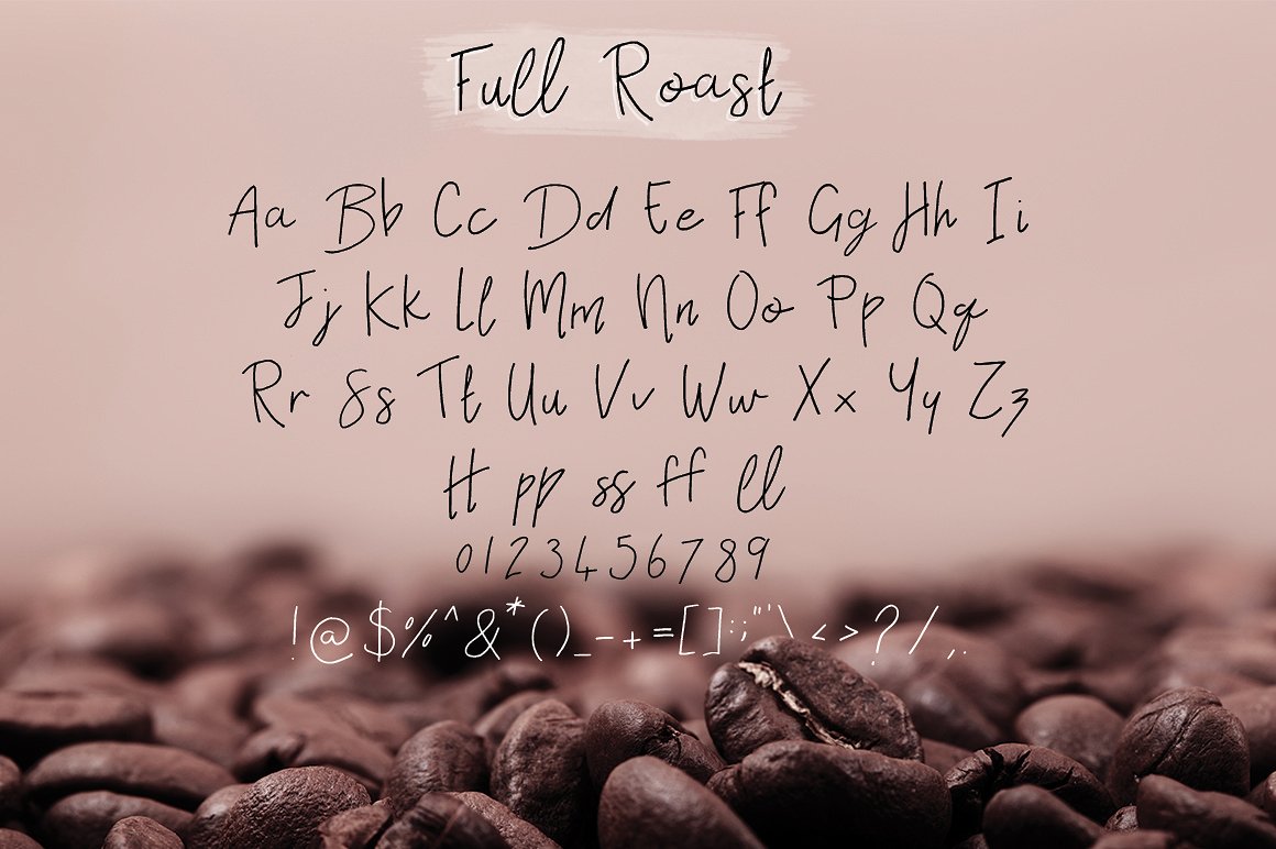 Black Glow Font - Preview 3