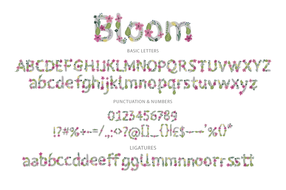 Bloom Font - Preview 6