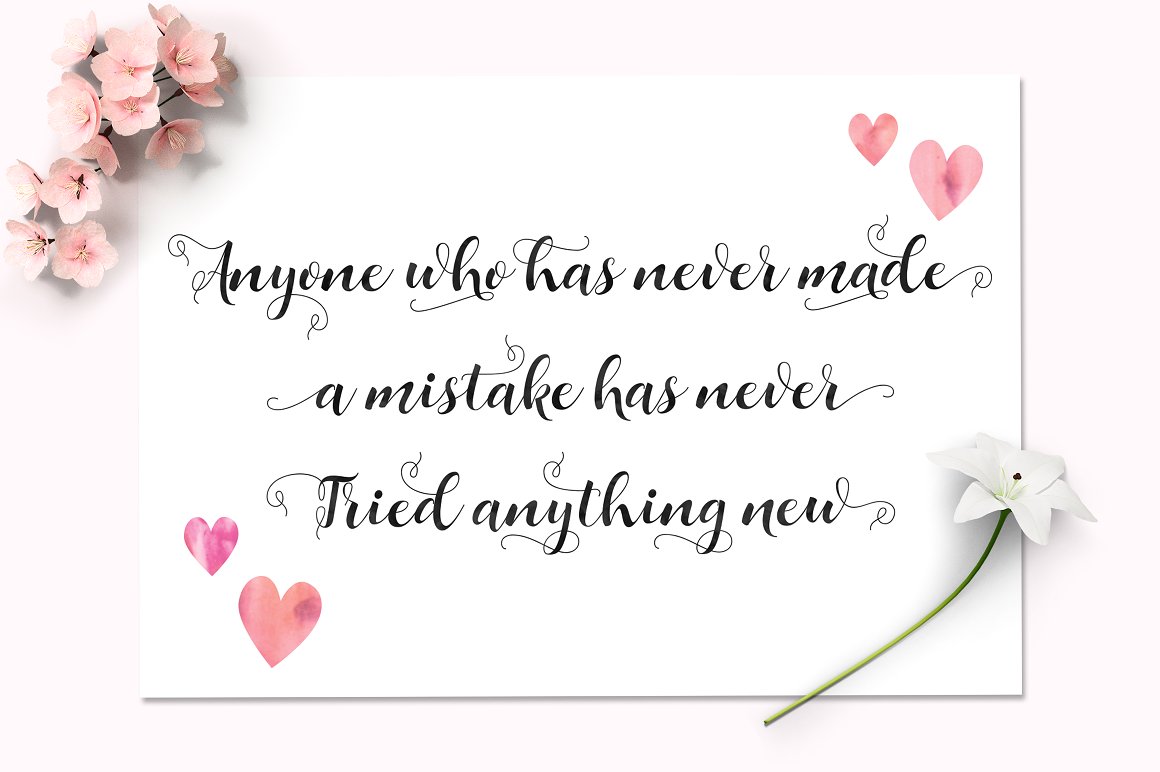 Boulevard Script Font - Preview 1