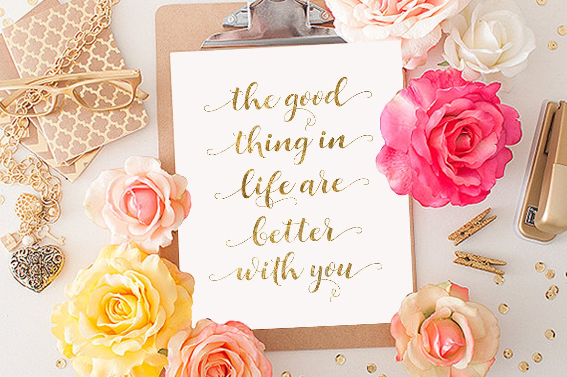 Boulevard Script Font - Preview 3