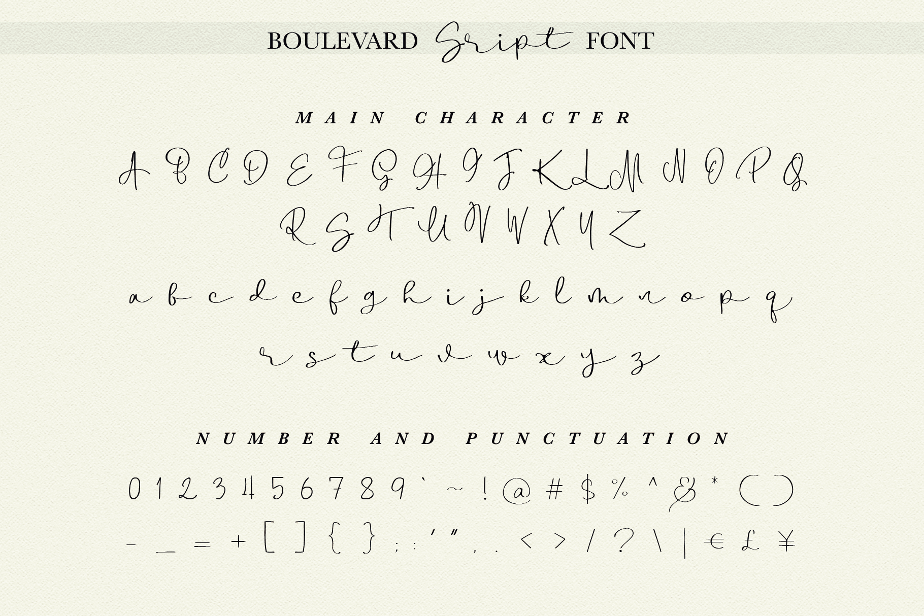 Boulevard Font - Preview 6