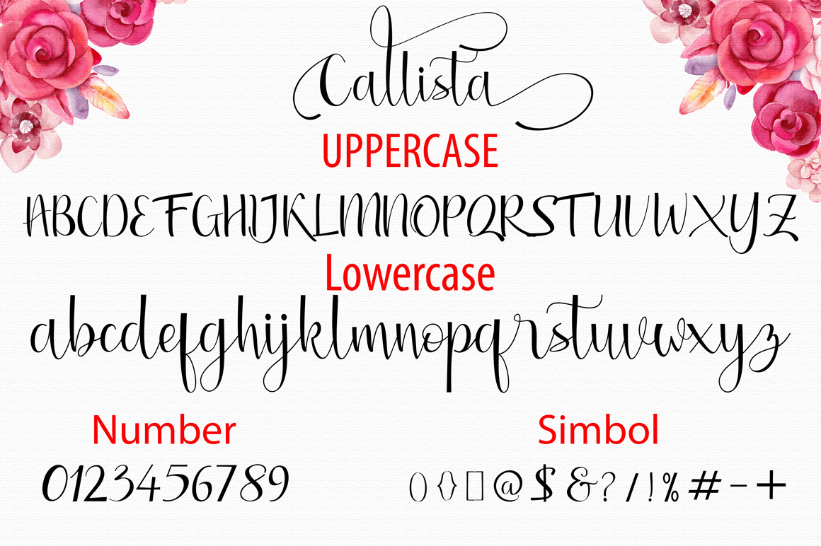Callista Font - Preview 3