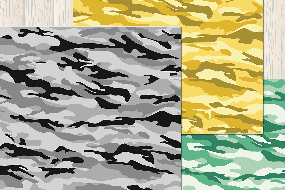 Camouflage Digital Papers Graphic by aparnastjp · Creative Fabrica