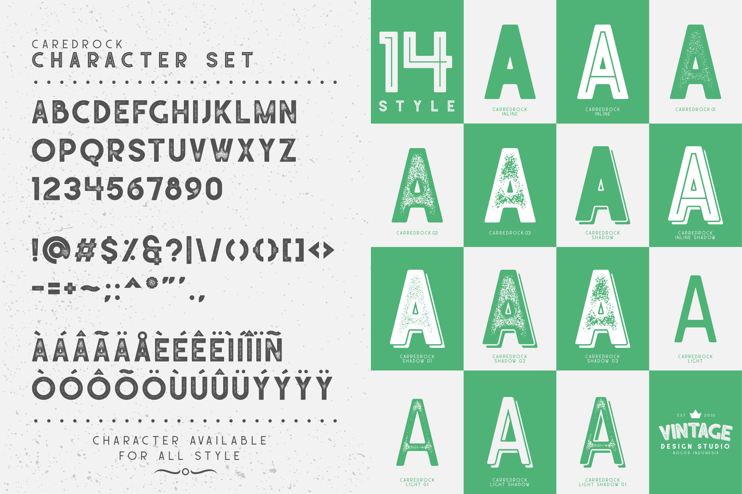 Caredrock Font - Preview 1