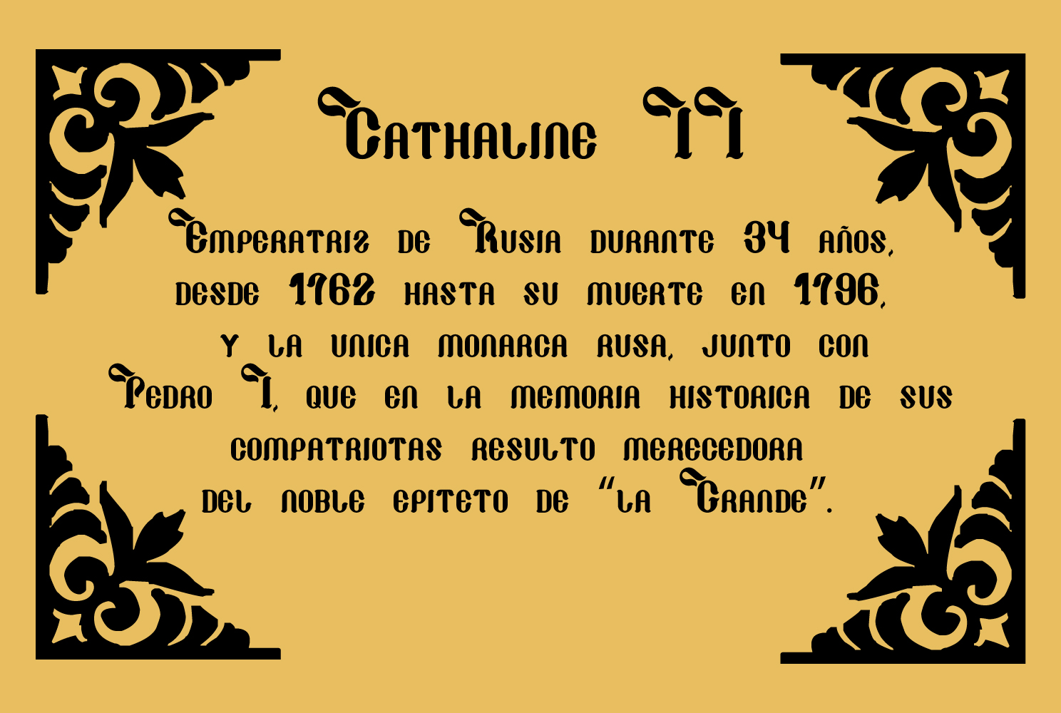 Cathaline Font - Preview 6