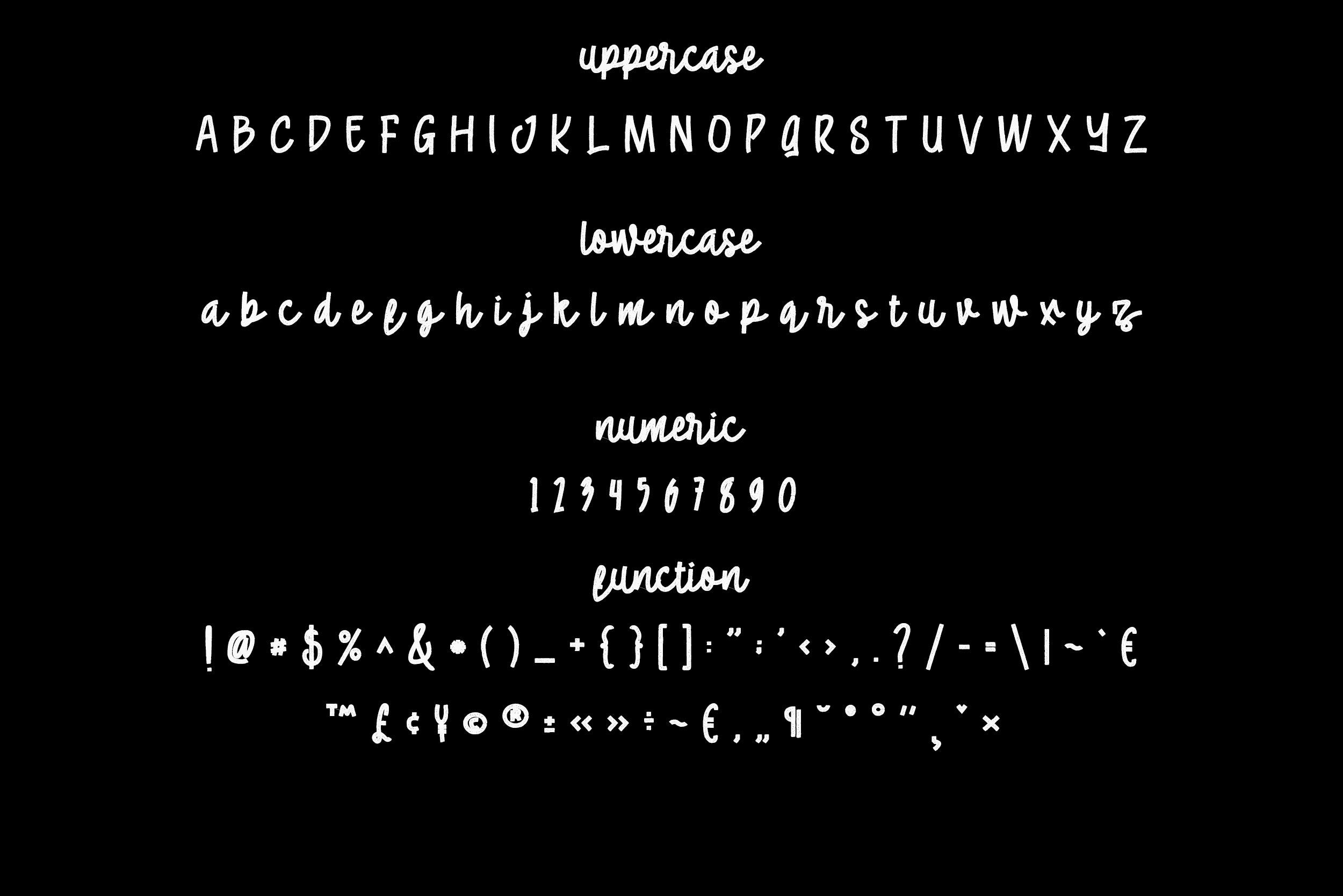 Cheese Latte Font - Preview 5