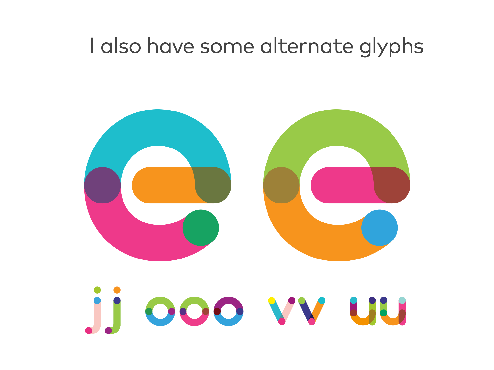 Color Tube Pro Font Font - Preview 3