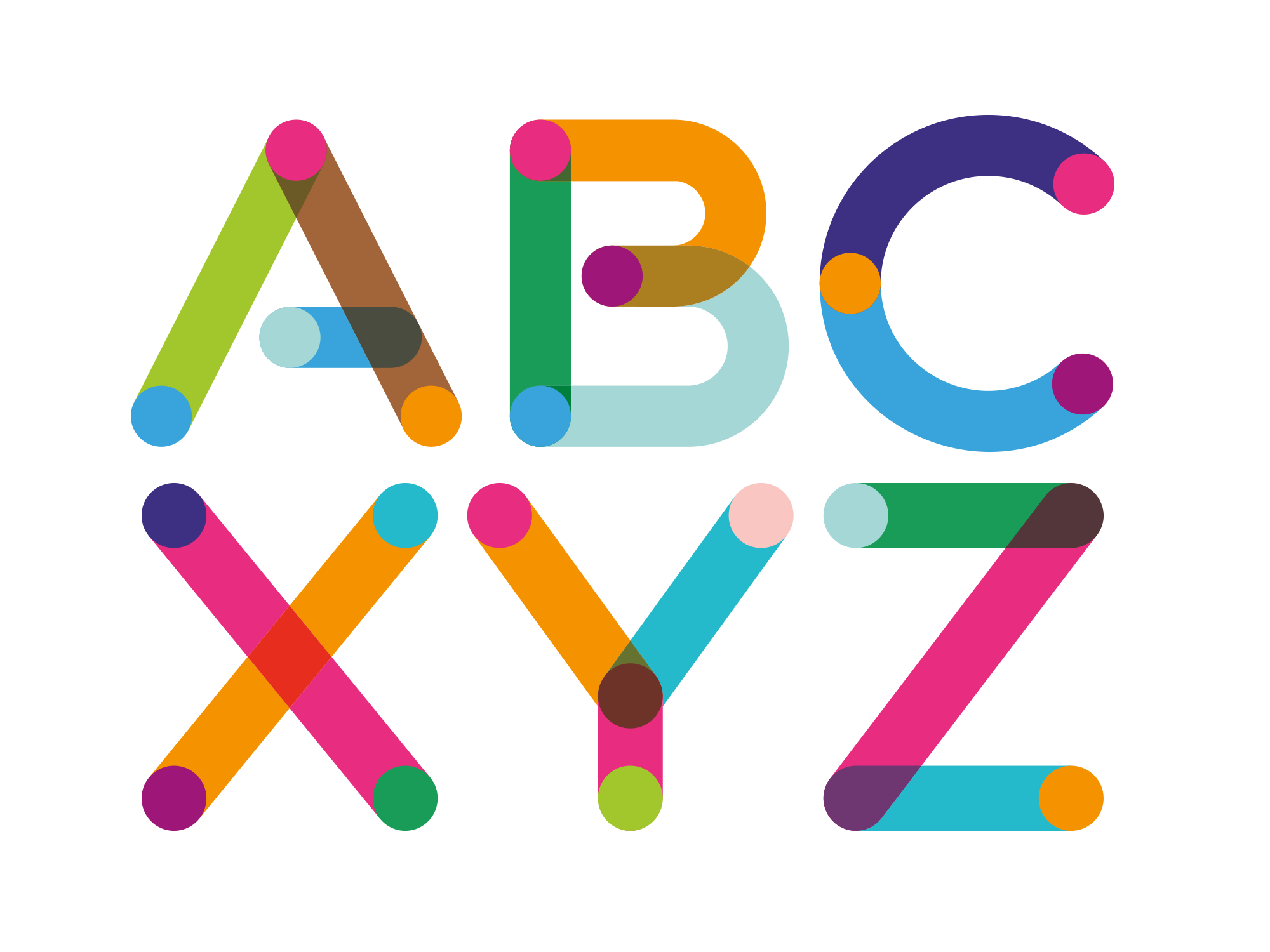 Color Tube Pro Font Font - Preview 4