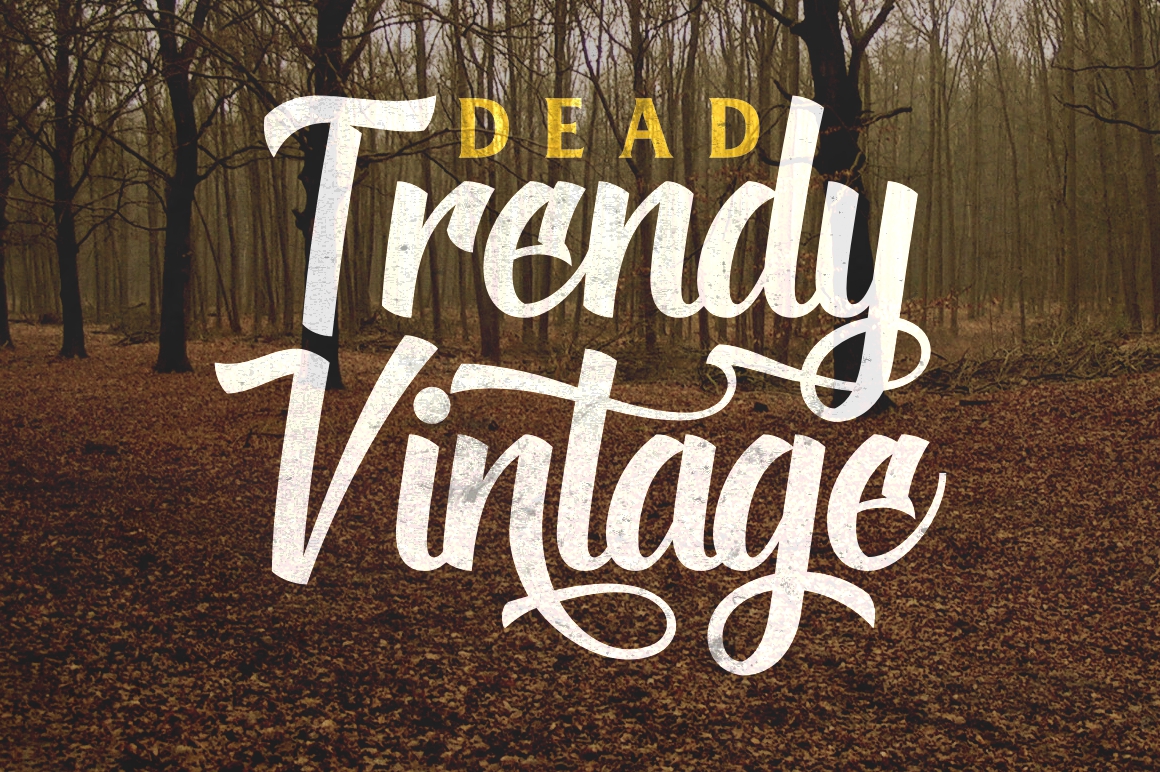 Deadhead Script Font - Preview 3