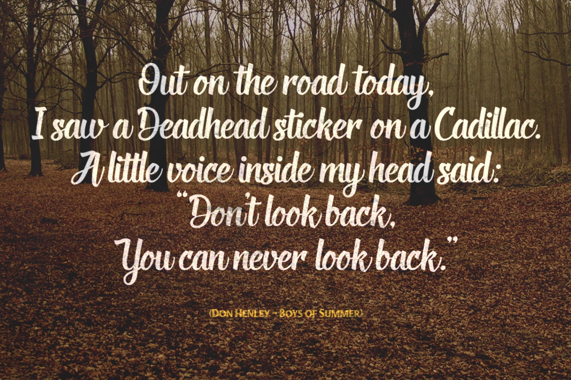 Deadhead Script Font - Preview 6