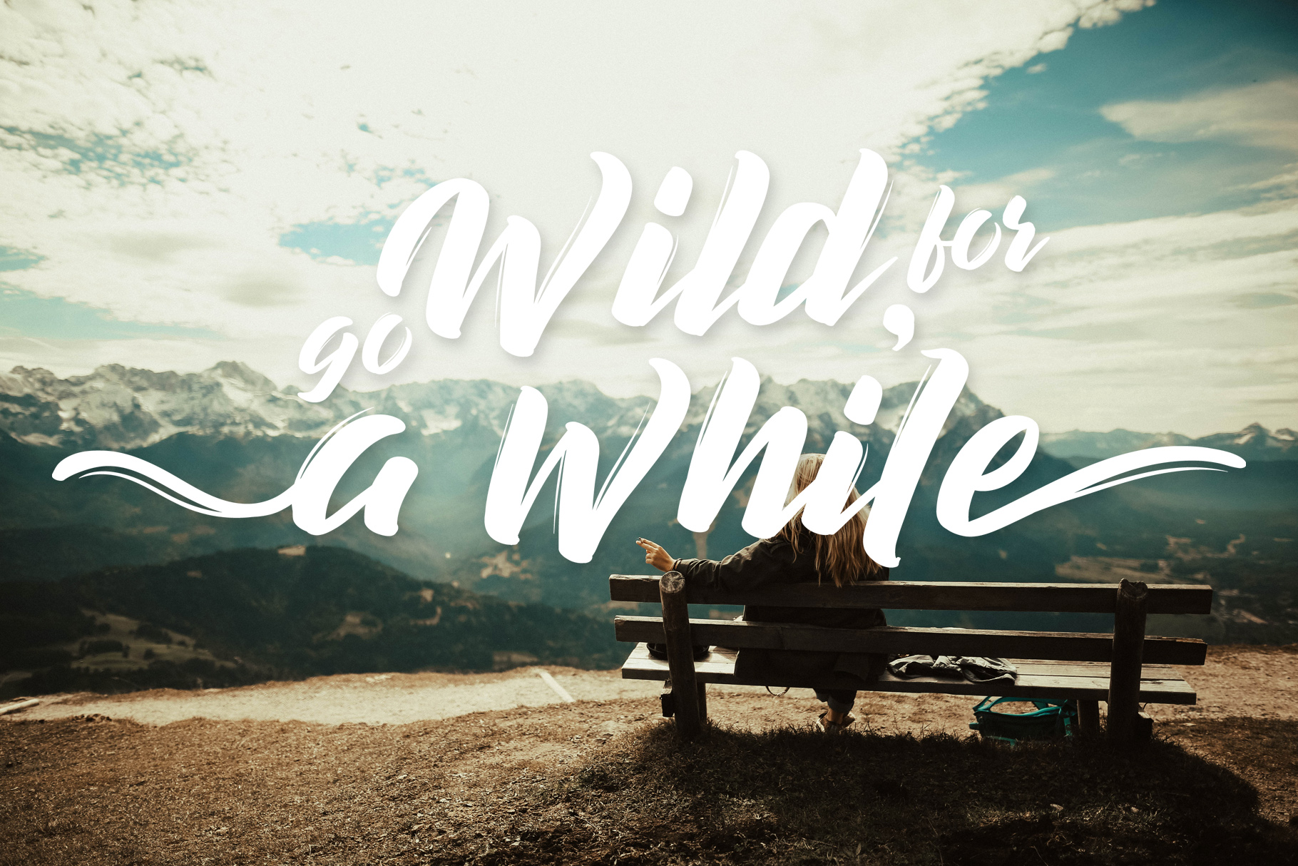 Decalled Script Font - Preview 1