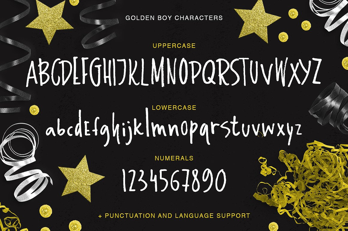 Golden Boy Font - Preview 3