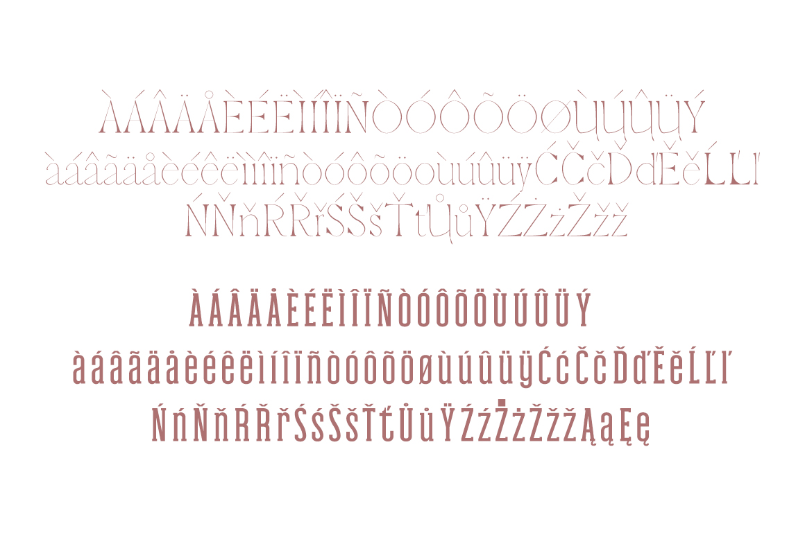 Haana Duo Font PNG with transparent background - Preview 3