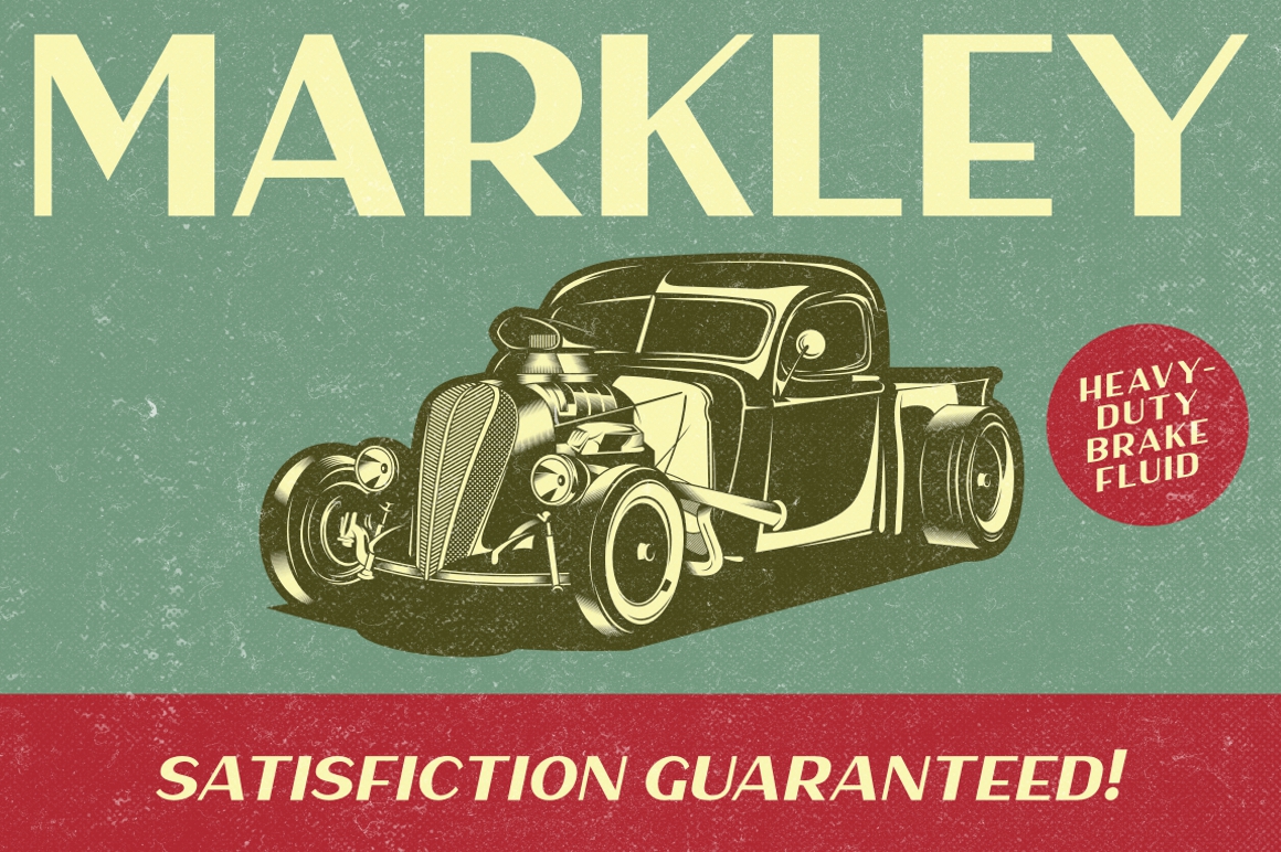 Haarlem Sans Font font preview - 1